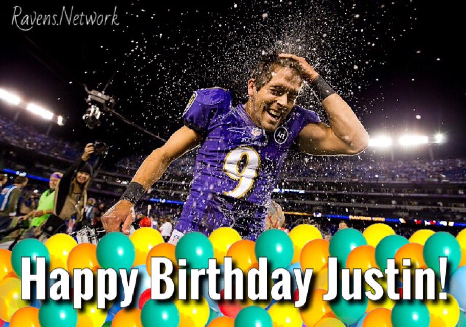 Happy birthday to the best kicker there is Justin Tucker! 