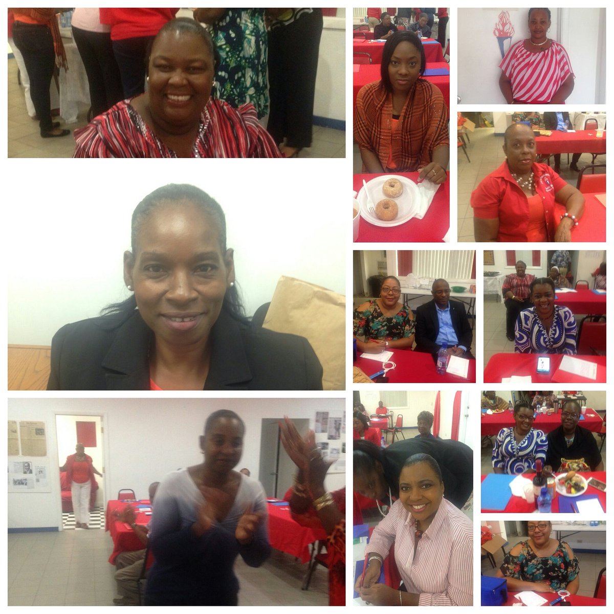 Faces from this morning's Power Packed Woman's One Day Seminar