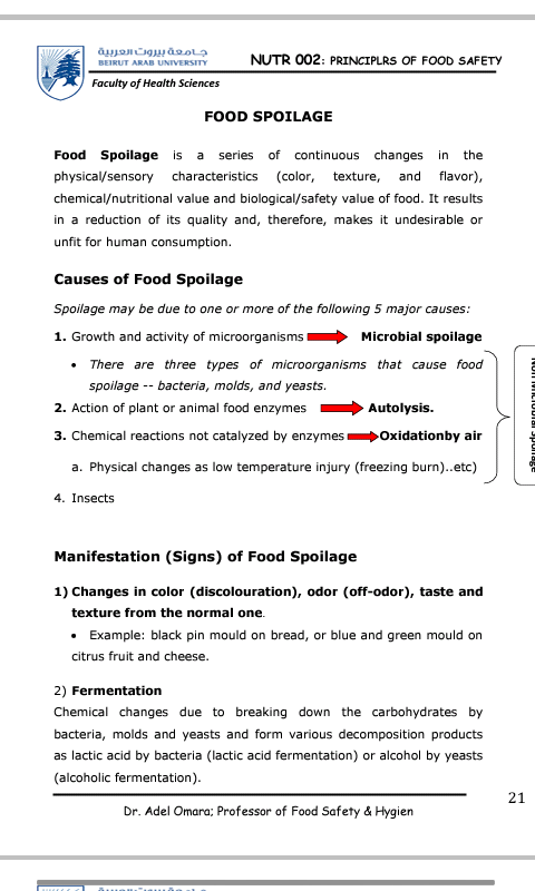 SaraYoushaa's tweet photo. Principles of #FoodSafety #Food #Safety #ElectiveCourse #kfc #NUTR002 #HealthScience 
#Bacteria .. @Reemharmoush  😁 https://t.co/MAa7sN6dhp