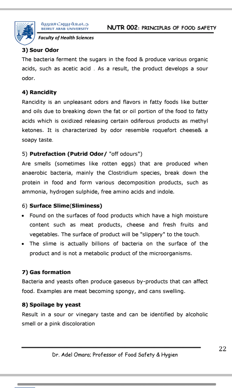 SaraYoushaa's tweet photo. Principles of #FoodSafety #Food #Safety #ElectiveCourse #kfc #NUTR002 #HealthScience 
#Bacteria .. @Reemharmoush  😁 https://t.co/MAa7sN6dhp