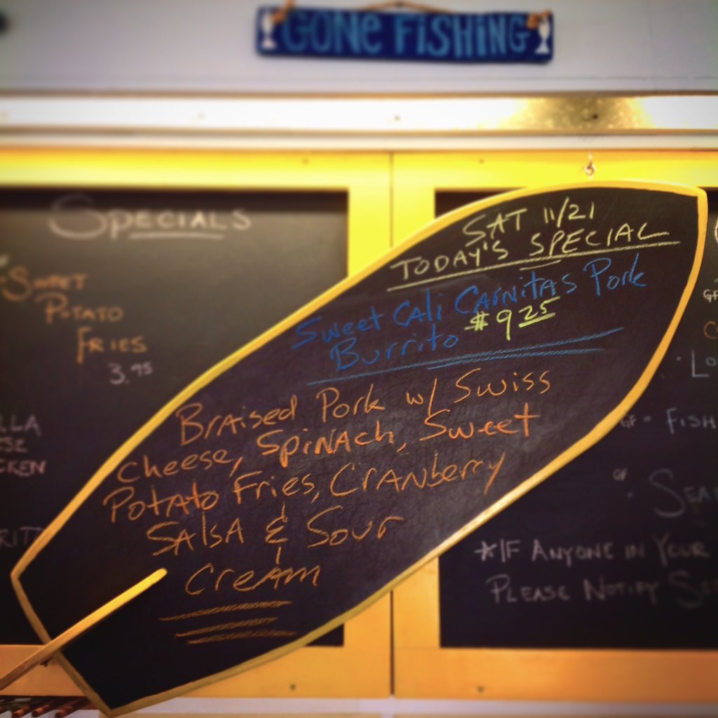 BRBFC's tweet photo. The Last Supper. #lastday #sweetcali #pork #brbfc #burrito #capecod https://t.co/ElCHdnCJHG