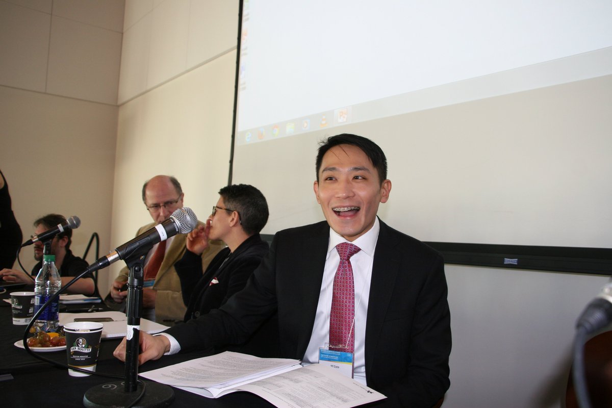 ColleenFlood2's tweet photo. #2015NHLC @YYBrandonChen responds appropriately to one of my questions (-: https://t.co/PsgJ85oi6V