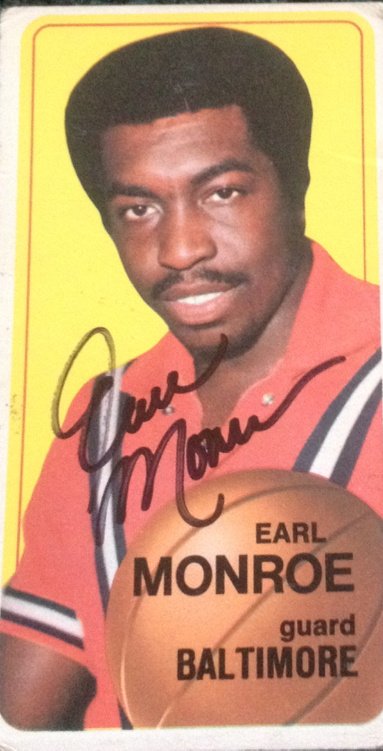    Happy Birthday to Earl Monroe . 
