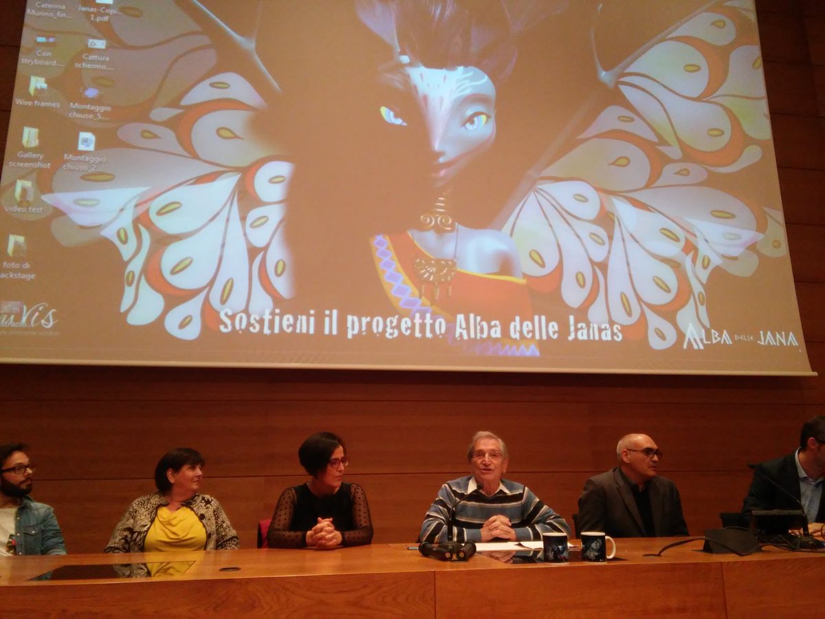 soloori's tweet image. Storia e leggende della #Sardegna nel bellissimo corto animato Alba delle Janas oggi anteprima in @_OpenCampus