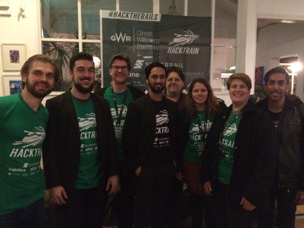 hackpartners's tweet image. What a beautiful bunch. #GWRHackTrain leaders and mentors. #HackTheRails