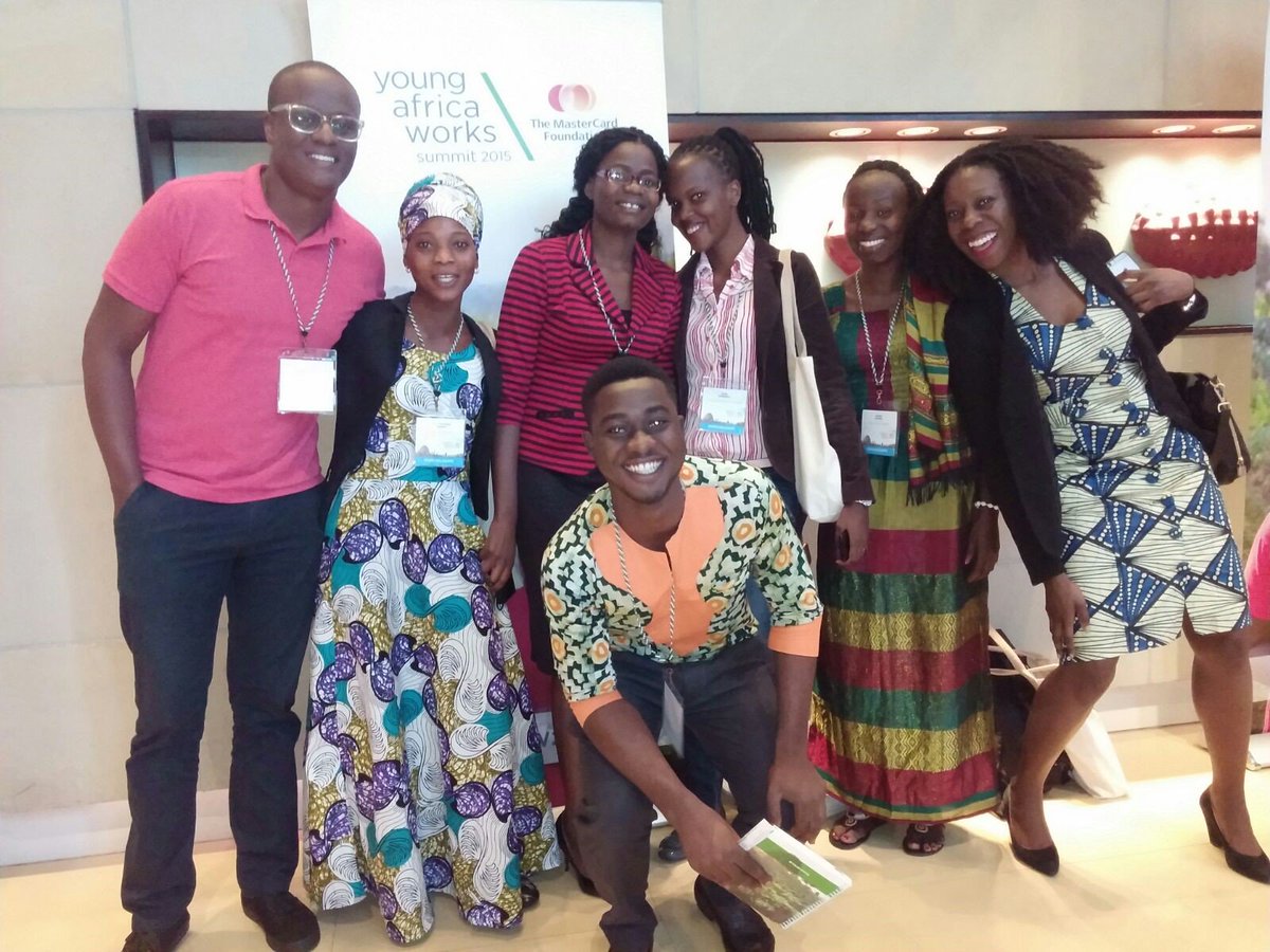 MastercardFdn's tweet photo. "Agriculture is the heart of Africa" -reflections from a Youth Think Tank member at #YAW2015 https://t.co/0zbPTucZDM https://t.co/bDEMLwIBcY