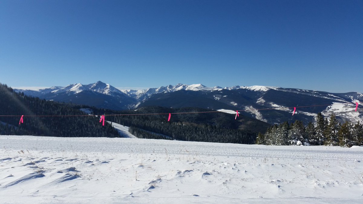 westwindvail's tweet photo. The first bluebird day on Vail Mountain, but plenty of powder left for the taking! #vailopening #vailsnow https://t.co/4bzfCgOajy