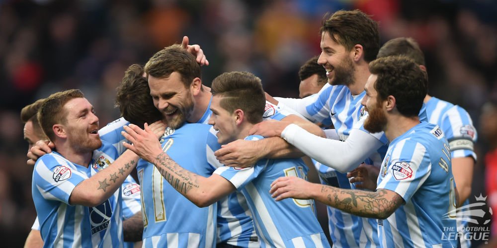 RESULT OF THE DAY: <a href="/Coventry_City/">Coventry City</a>'s rousing 4-1 win over <a href="/TheGillsFC/">Gillingham FC</a> fired them to the top of <a href="/SkyBetLeague1/">Sky Bet League One</a>.