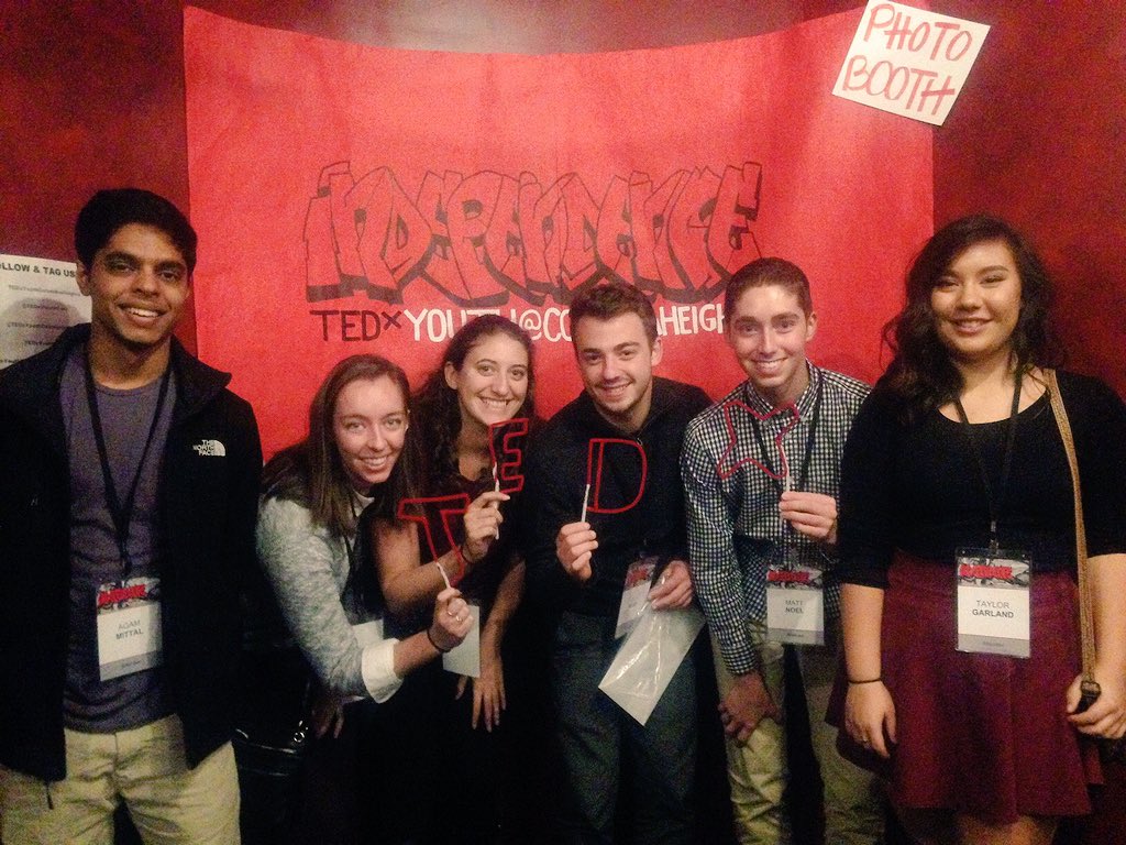 TEDxFoggyBottom's tweet photo. Our team is having an incredible time at the inaugural @TEDxYouthCoHi event. Incredible ideas! #independence2015 https://t.co/JRNrMEC9td