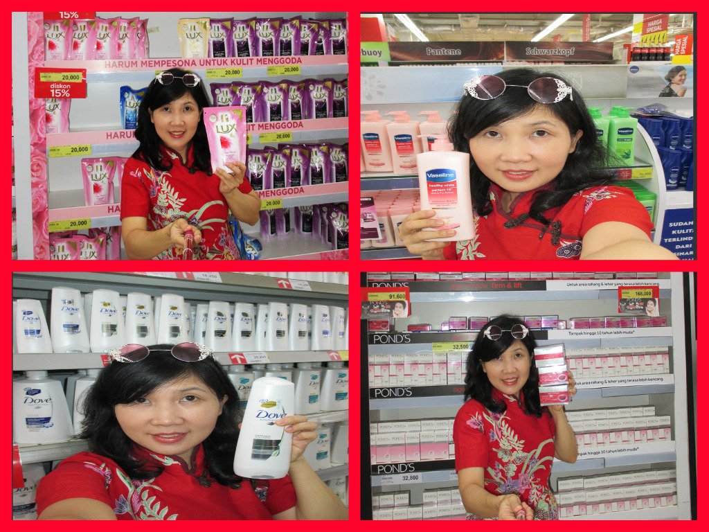 phanglilian's tweet photo. Belanja di @Carrefour_ID kulit halus,harum&amp;awet muda berkat produk kecantikan Unilever #KemilauCantikmu #CarrefourID https://t.co/Qir892NkJ4
