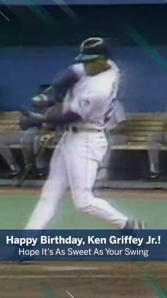 Happy birthday Ken Griffey Jr. 