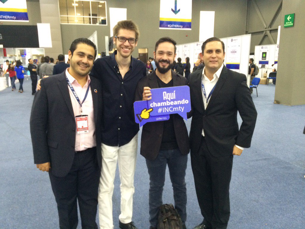 aklienta's tweet photo. Ya en el dia 2 de #INCmty con el equipo de @iTuesday_Occ #GlobalProteus @berrymeWine https://t.co/iOivntalcV