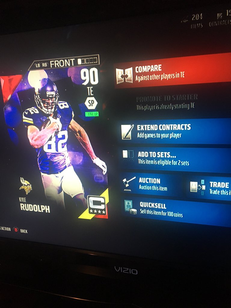 BEASTSWk's tweet image. Giveaway for 90 Kyle Rudolph everyone follow and RT... @WeFindGiveaways @2ndcitysaint52 @ObeyTheBoss1 @MutDrc