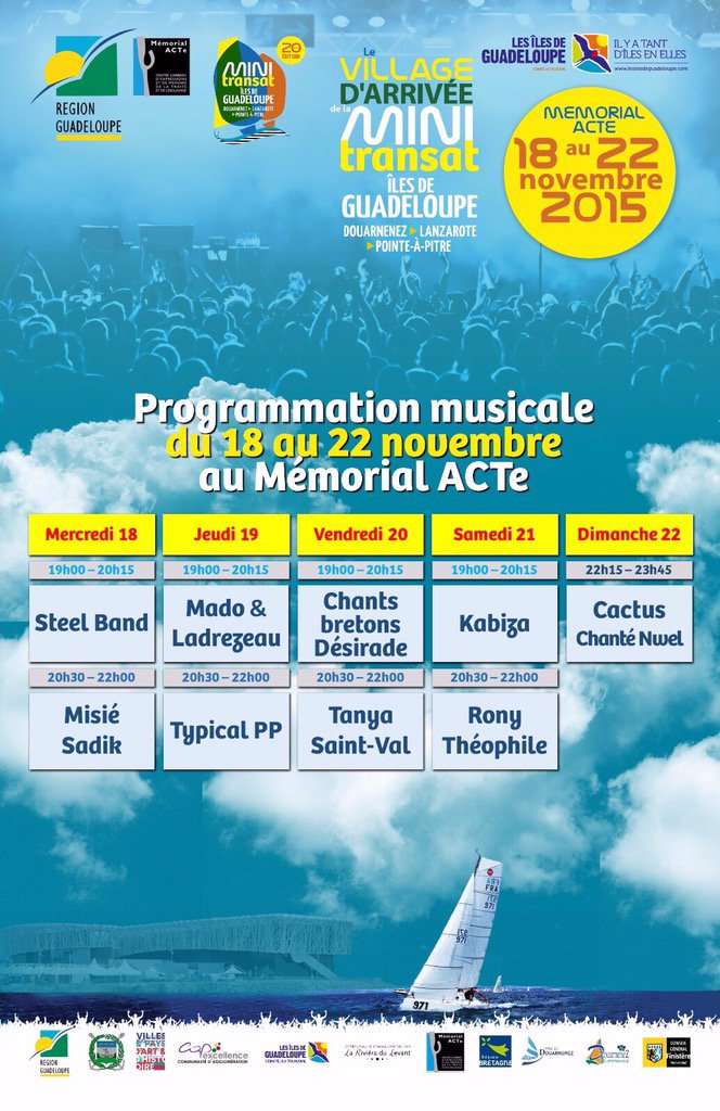 VlgMiniTransat's tweet photo. Découvrez la programmation musicale de ce week-end ! #concerts #GRATUITS #vlgminitransat https://t.co/eOqTl9spG0