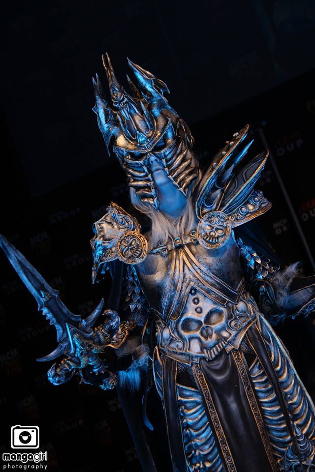 The Lich King #cosplay by @TwistedtheClown facebook.com/TwistedtheClown Pho...