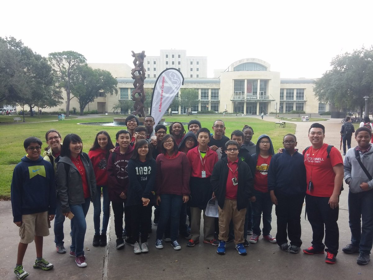 ODMSrobotics's tweet photo. Robotics team touring UH https://t.co/jdmcwvnXPt