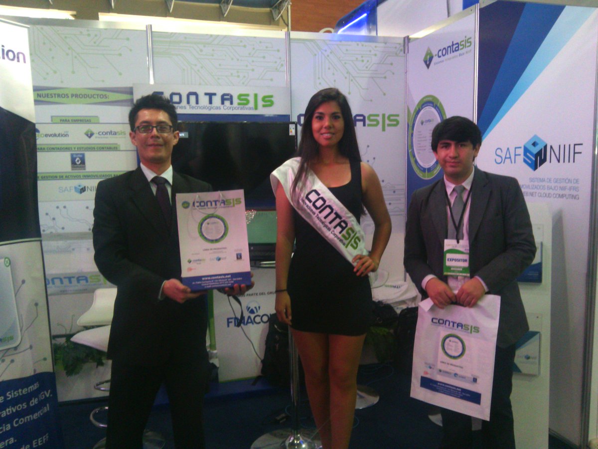 camaradelima's tweet photo. #Expotic2015 Lo último de la tecnología llegó al Perú.Te esperamos hasta hoy en el Centro de Convenciones del Jockey https://t.co/da8zjZYlma