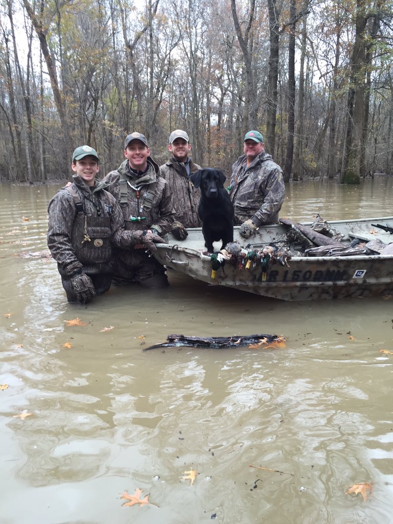 timberducks's tweet photo. Decent opening day considering the 7" of rain this week#ducksspreadout https://t.co/XQcN2Ez40j