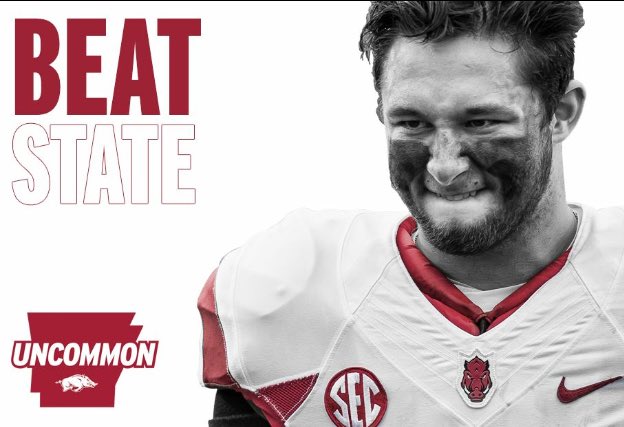 Arkansas takes on Dak Prescott &amp; the MS St. Bulldogs today at 6!! RETWEET if you'll be cheering on those Hogs!! #WPS