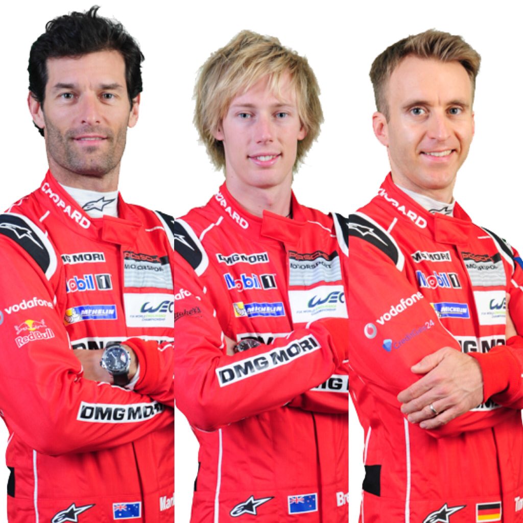 PorscheRetail's tweet photo. YES!!🏆

***WORLD CHAMPIONS***

@AussieGrit @BrendonHartley &amp; @Timo_Bernhard #6hBahrain @Porsche #FIAWEC #WEC @FIAWEC https://t.co/Frt57y8GxA