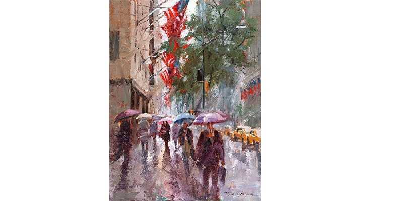 ThoughtsFromAI_'s tweet image. Cityscape Paintings in One of the Galleries at -  tonsofpaintings.com  We'll be Adding More...