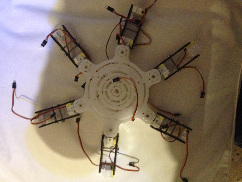 AmuroGameDev's tweet photo. #roboticspider 4.0 sta arrivando @3DUrbanEssence @HelloWitLab https://t.co/UBJcC8vJBH