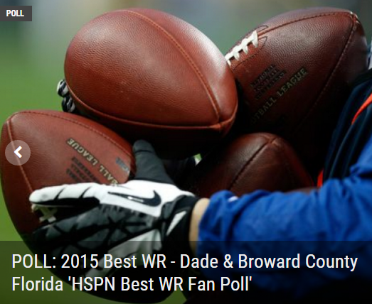 HSPNSports's tweet image. #HSPNSPORTS POLL - VOTE goo.gl/apQc90 WHO'S THE BEST WR IN DADE &amp;amp; BROWARD? @_tevonn @DavidTescher