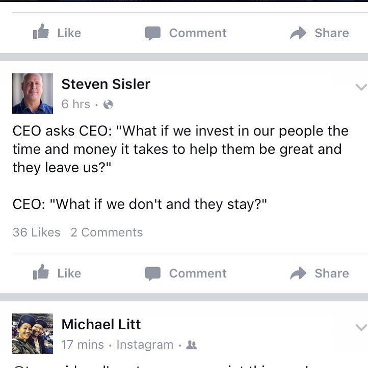 danmartell's tweet image. Invest in your people! #learningisearning ift.tt/1MJaI3F