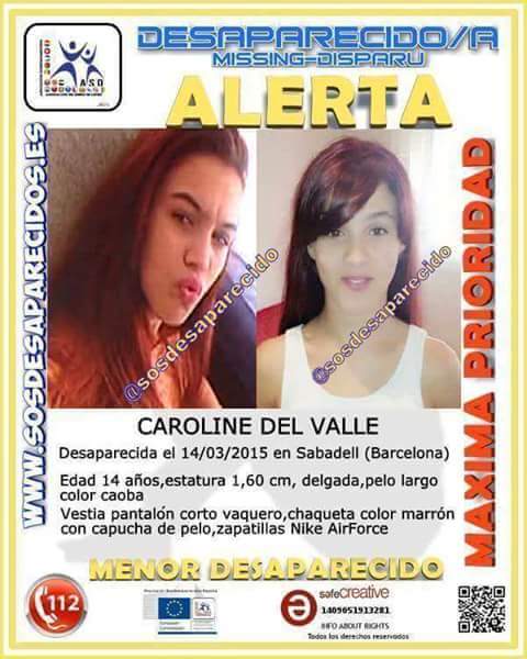 Silvia_81's tweet photo. Que pena que lleves 8 meses desaparecida. Hoy es tu día, hoy haces 15 años. Espero que tu regalo sea volver. https://t.co/5aWeTpxhwU