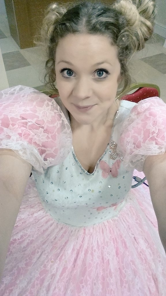 KieraMarie's tweet image. Cheeky snap from Jack and the Beanstalk dress run! I can't believe I get to be a fairy everyday! Eek! #gspantomimes