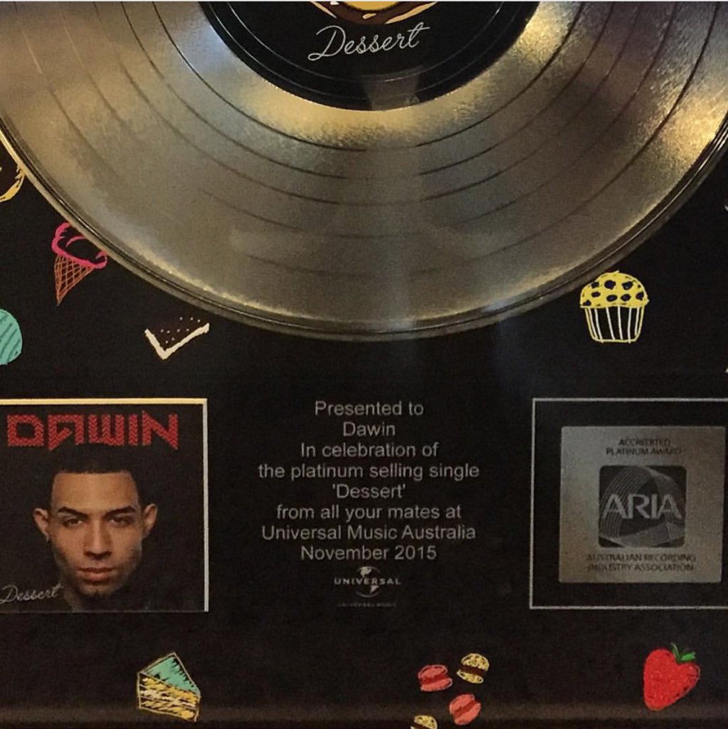 oscarnunezcaba's tweet photo. I don't know anyone that has worked harder than this man right here. @dawin Congrats bro! #Platinum #Dessert https://t.co/Tl9lTy1xlu