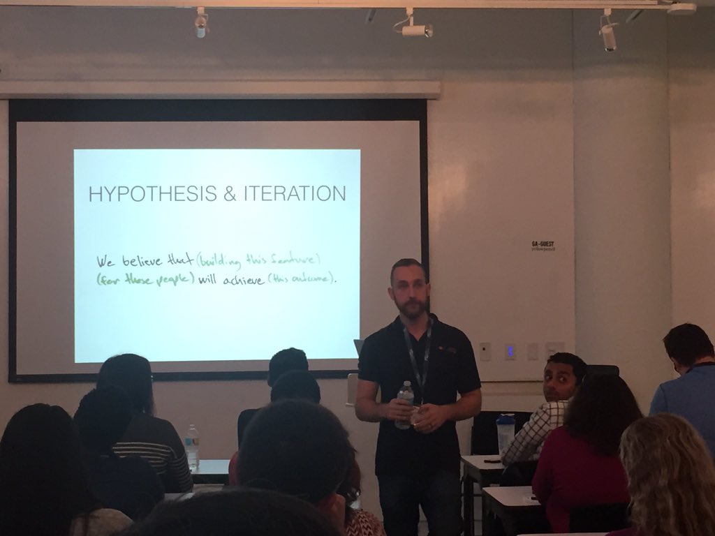 chuckatlanta's tweet photo. Alex Sherman talking UX at #pcampatl https://t.co/RVMclYtjJU