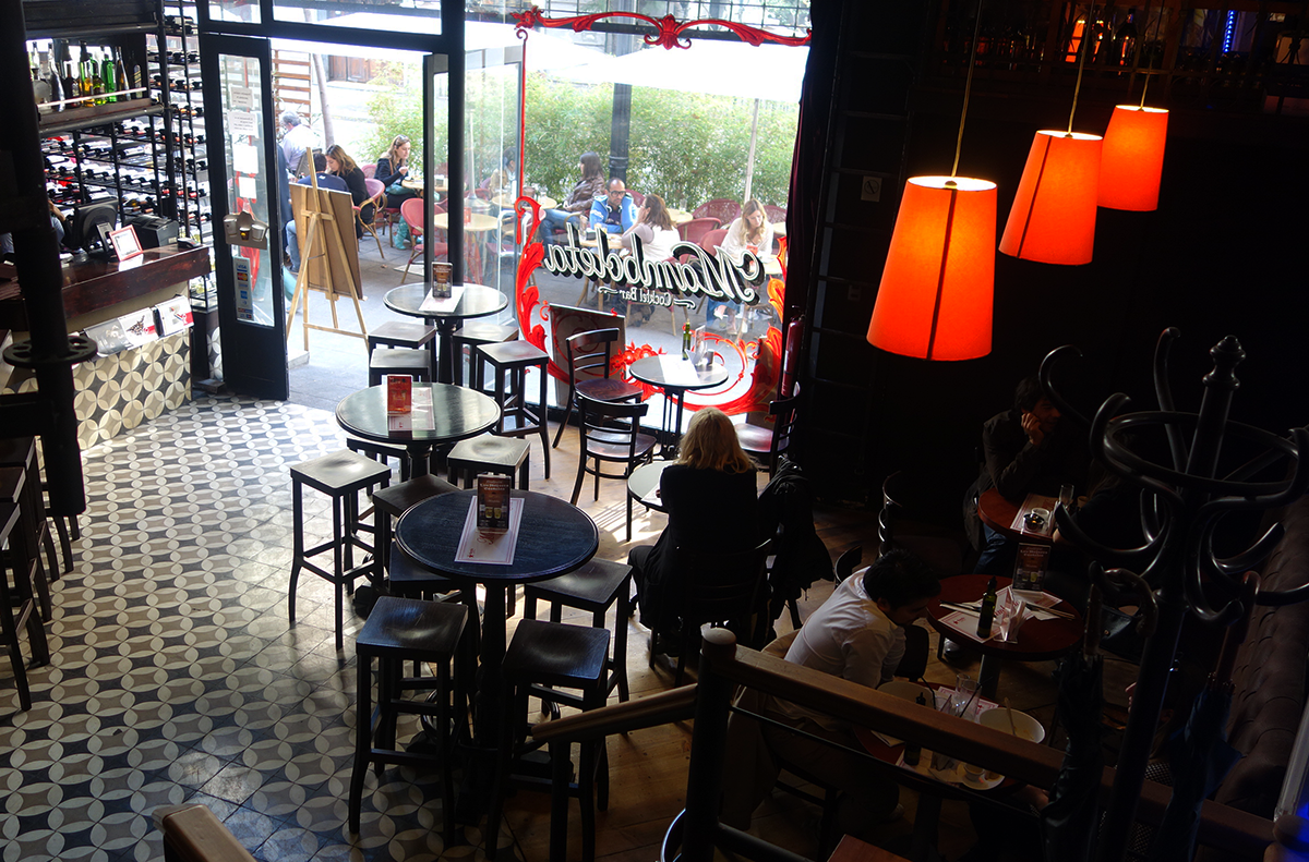 Una tarde de sábado en el barrio de las artes, culminada en #Mamboleta, es una tarde perfecta.