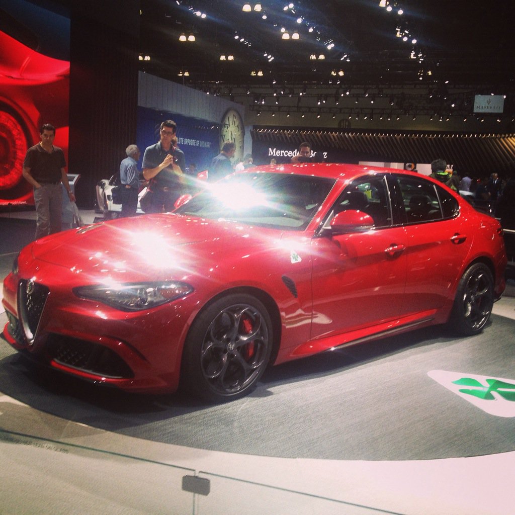 bentoboxx's tweet photo. I just want everything at the @AlfaRomeoUSA booth! @LAAutoShow #LAAS2015 https://t.co/KYnfMBgHr0