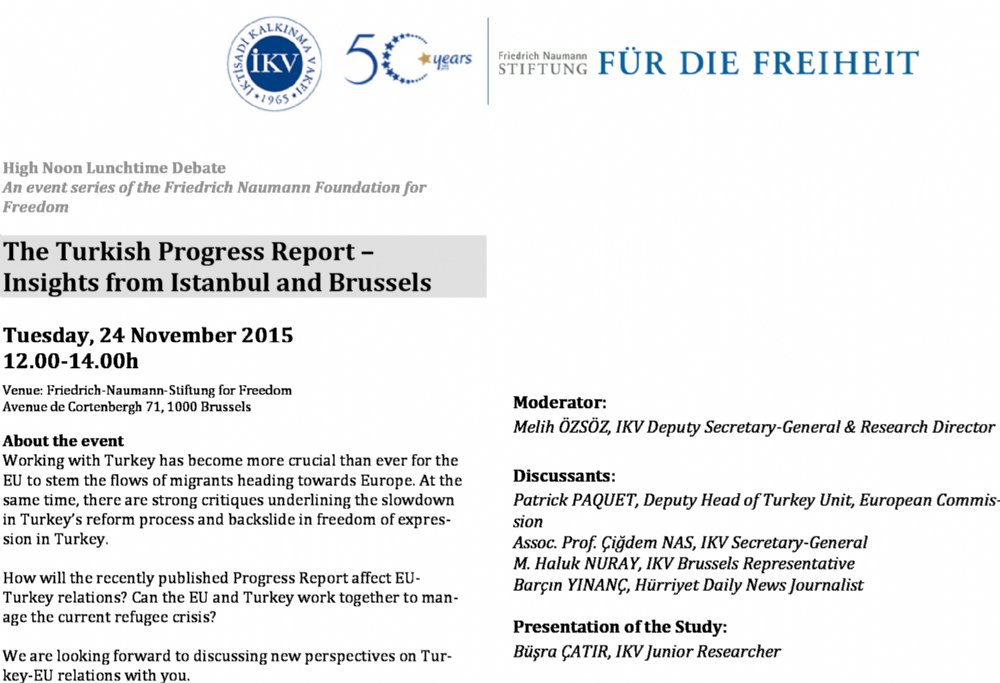 ikv1965's tweet photo. REMINDER-Panel: “New Perspectives in #TurkeyEURelations”-#Brussels-24 Nov 15 Registration: https://t.co/aEXdGrMFw7 https://t.co/jxp8yZZNvZ