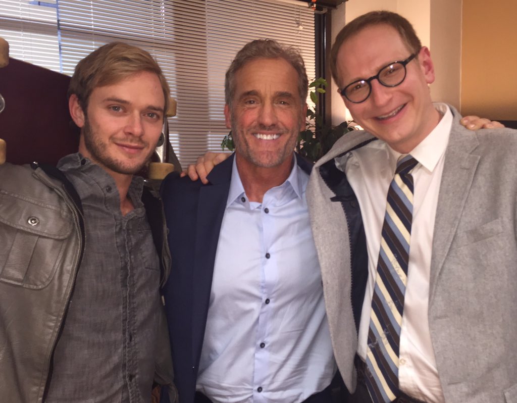 JohnWesleyShipp's tweet photo. And it's a wrap (for me) on @nightsweatsfilm w/ @KDeSpiegler &amp;@JasonAbramsNYC   Have a great rest of the shoot❗️ https://t.co/ZpERjLxDXs