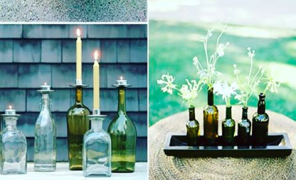 Recicla y aprovecha tus botellas de vino Ucles con estas originales ideas