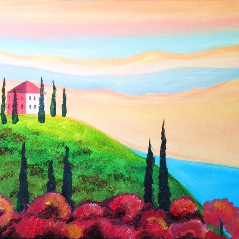 WeTuscany's tweet photo. #createyourownart #artsy #artwork #painting #paintandpartysd #paintnight #paintingandwine … https://t.co/fxK5SasL2t https://t.co/KhZohgKR2J