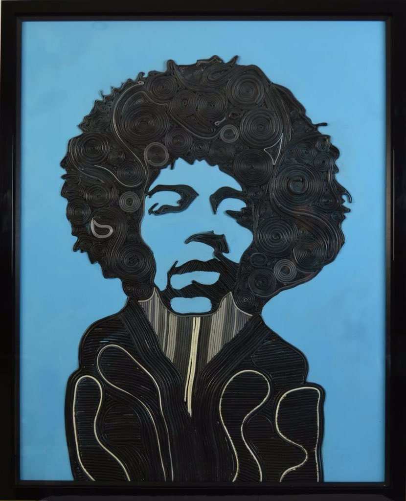 thevablab's tweet photo. Jimi Plugged
by Chas Williams
https://t.co/v6sEUl4yVb
Audio cables into MDF
#vablab #jimihendrix #contemporaryart https://t.co/3CxnkcnVw9