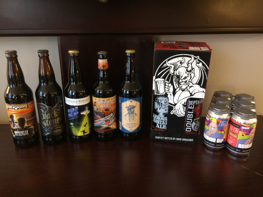 kalfalfa's tweet image. Great haul from @BeerBlast