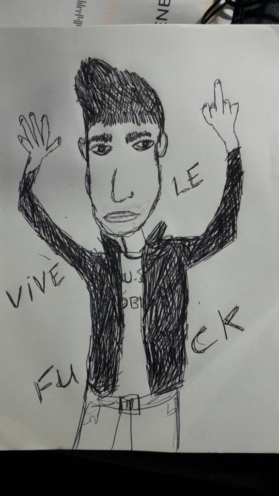 CoolAsSoton's tweet photo. What's that? A self portrait of Aiden from @thecomputers for you to win? Go on then https://t.co/8dRObVBpFX https://t.co/k0PmPqD38X
