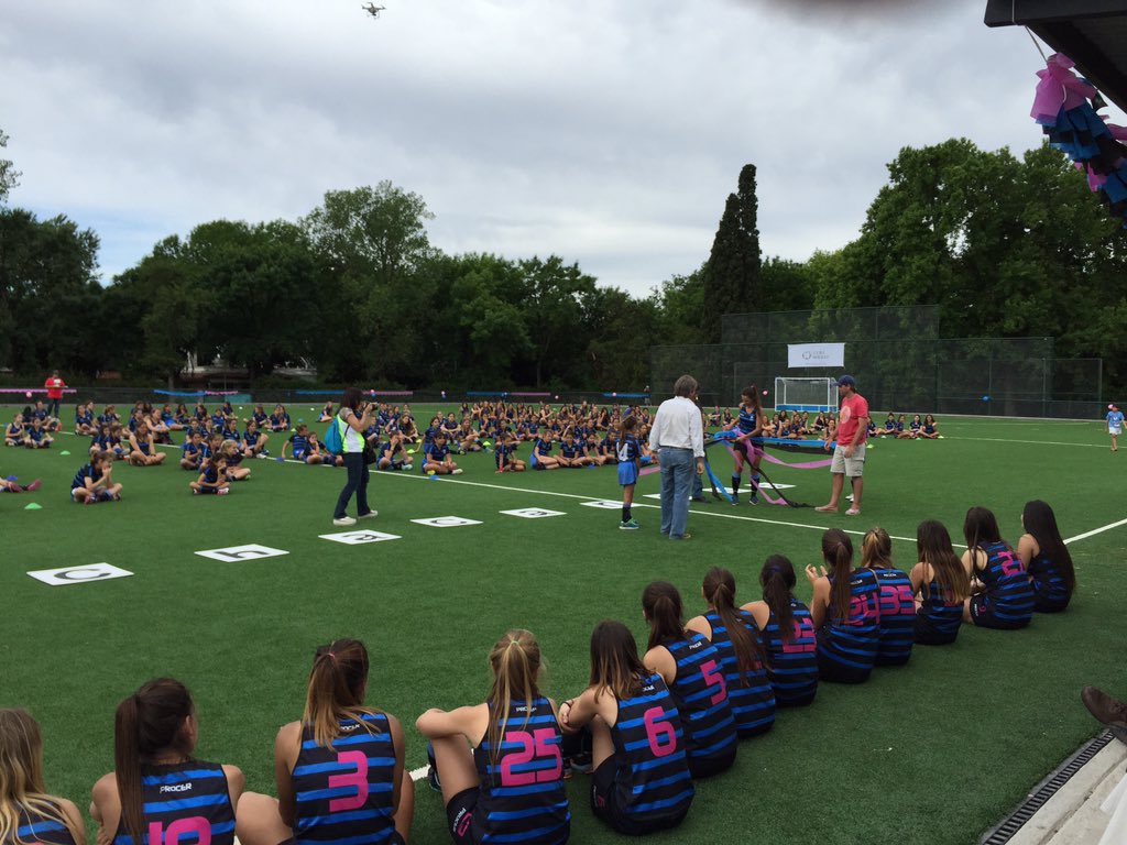 La segunda cancha está oficialmente inauguarada. Gracias a todos los que lo hicieron posible. #muchacancha