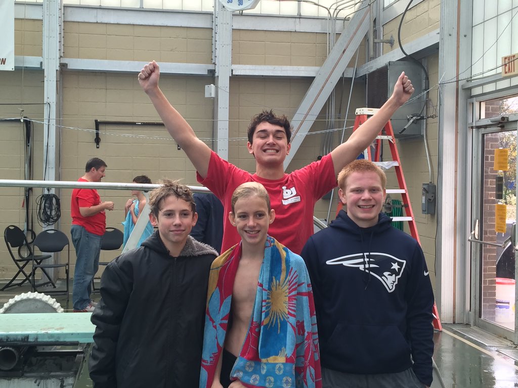 Congrats to @BJHSSwimandDive divers on finishing 5th, 6th, 7th, and 8th @ Sectionals!  #BJP