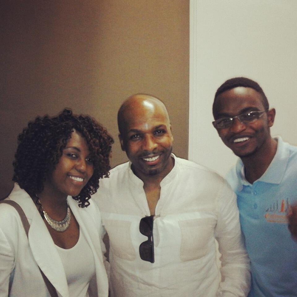 EducateZW's tweet photo. #Educate Team at the #StartCon2015 @TheHubVBF with @LeboGunguluza @sam_sthabile We hd a fantastic time,thank you sir https://t.co/PD2hFsdBqB