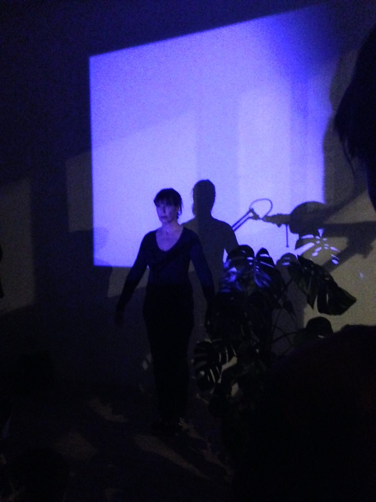 IMTgallery's tweet photo. Esther Planas and @jenniferipekel performing 'Threptikon with Human and Devorama' ๐ฟ๐๐ท #IsItEatingYou https://t.co/3fvNjCAE7B