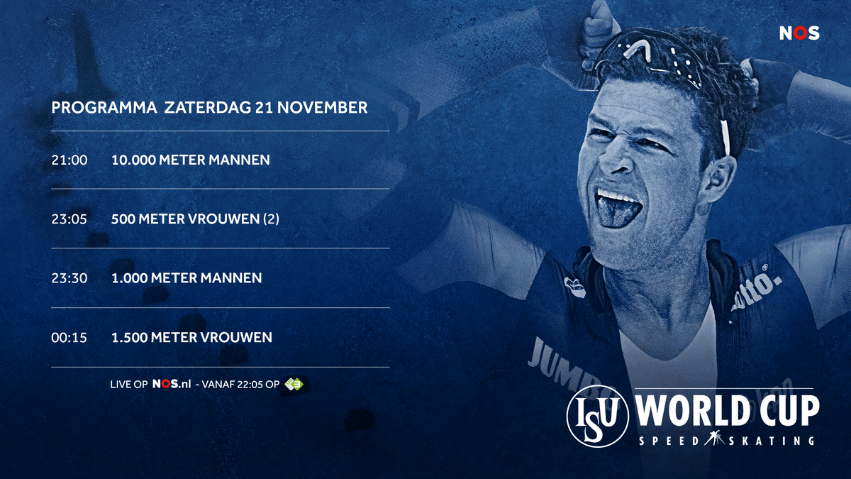 LIVE | Op NOS.nl beginnen we met de 10.000 meter. Vanaf 22.05 uur ook op NPO 3. Stream: nos.nl/l/2070549