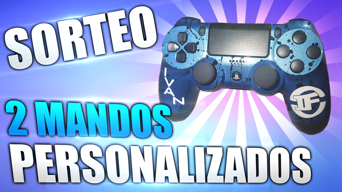 IvanForeverLife's tweet photo. RT y siguenos a @CompetiControl y a mi para participar en el sorteo de 2 personalizaciones de mando!! Finaliza 28/11 https://t.co/847gIS5ZvF