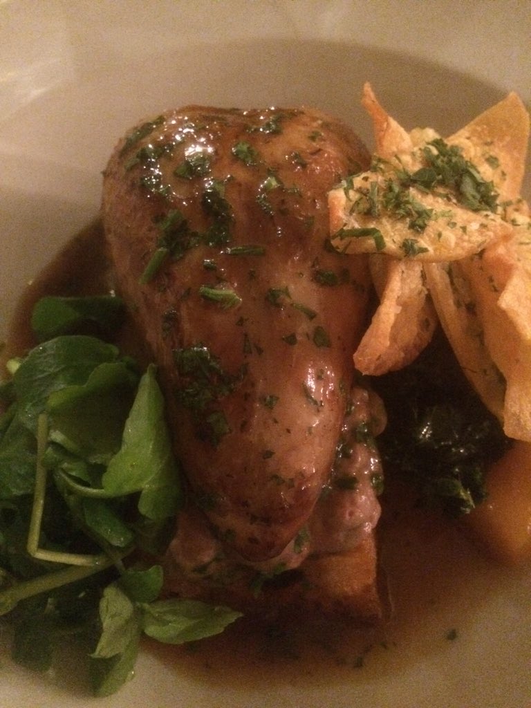 DuchyGame's tweet photo. Another stunning meal @No4peterville Wild Mushrooms to start ... Then the Partridge !!! https://t.co/XWVAux1ggO