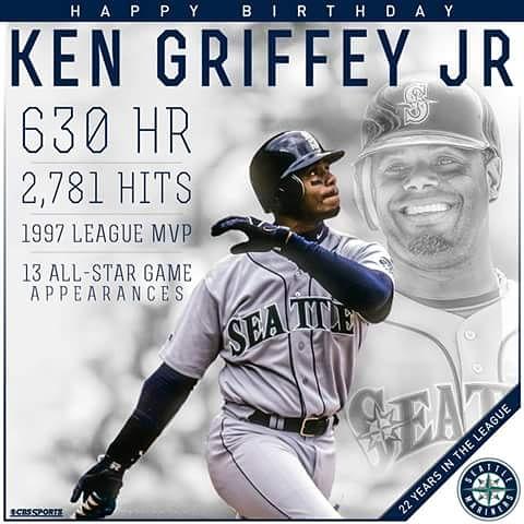 Happy Birthday Ken Griffey Jr. 