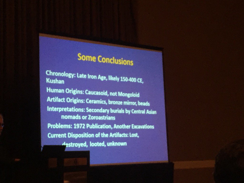 olsonkyleg's tweet photo. Caucasoid you say? Well hot damn, I didn't realize we got in a time machine this afternoon #ASOR15 https://t.co/crkFfZNz8R